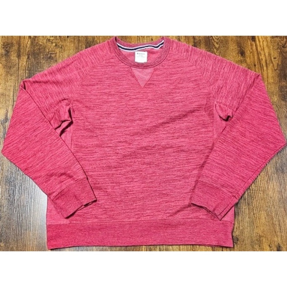 Champion Heather Red Authentic Athletic Apparel Pullover Sweatshirt Men's XL